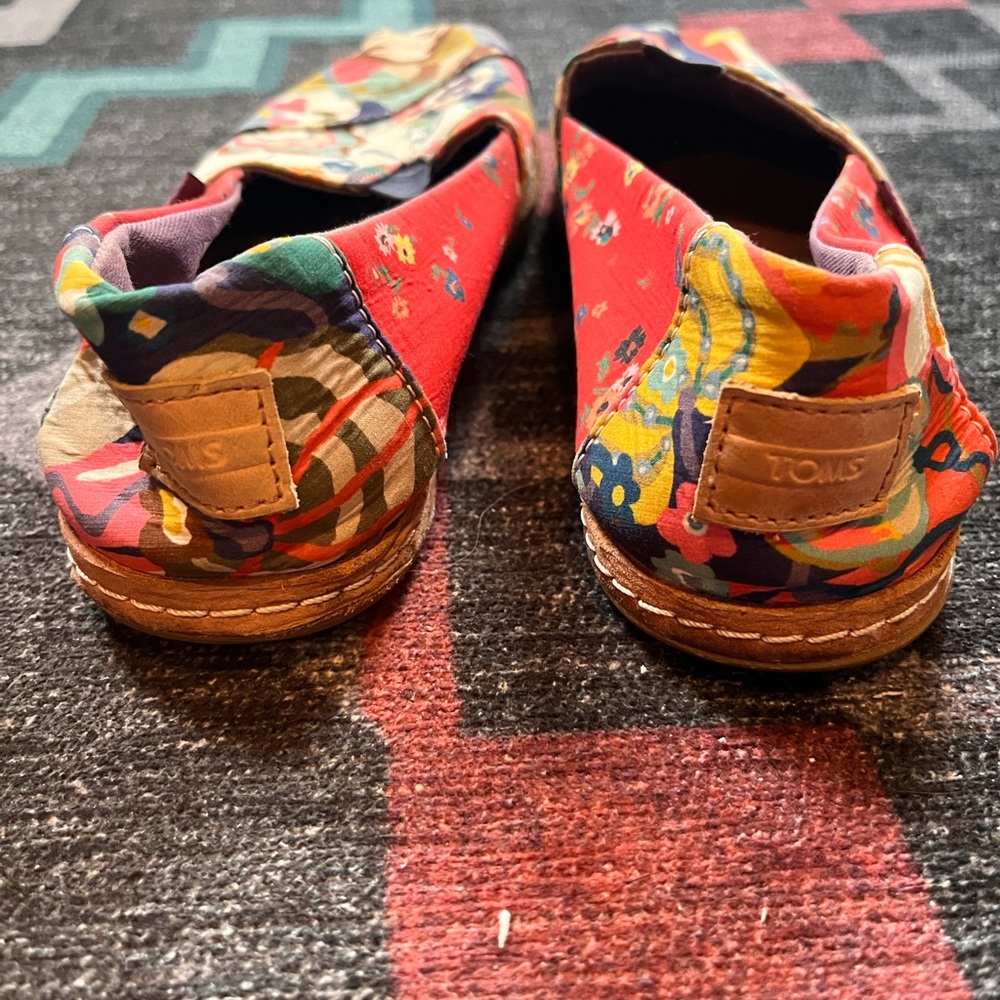 Toms Women’s Alpargata Liberty and London Collab Shoes Size 5.5 - Picture 6 of 6